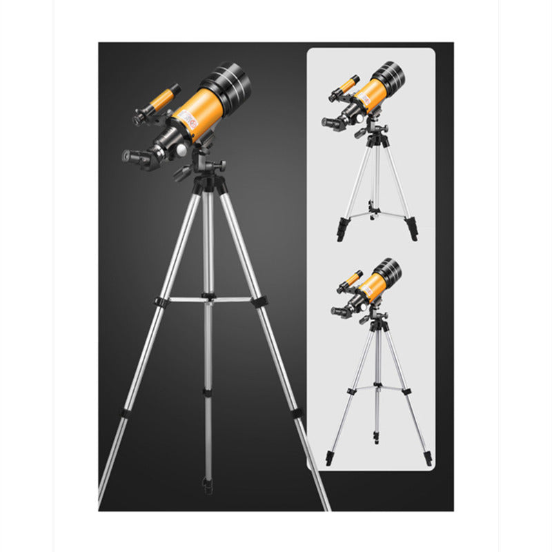 Kids' Astronomical Telescope With Adjustable Tripod And Hd Night Vision