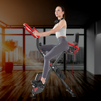 Compact Home Recumbent Exercise Cycle Bike - Pexav