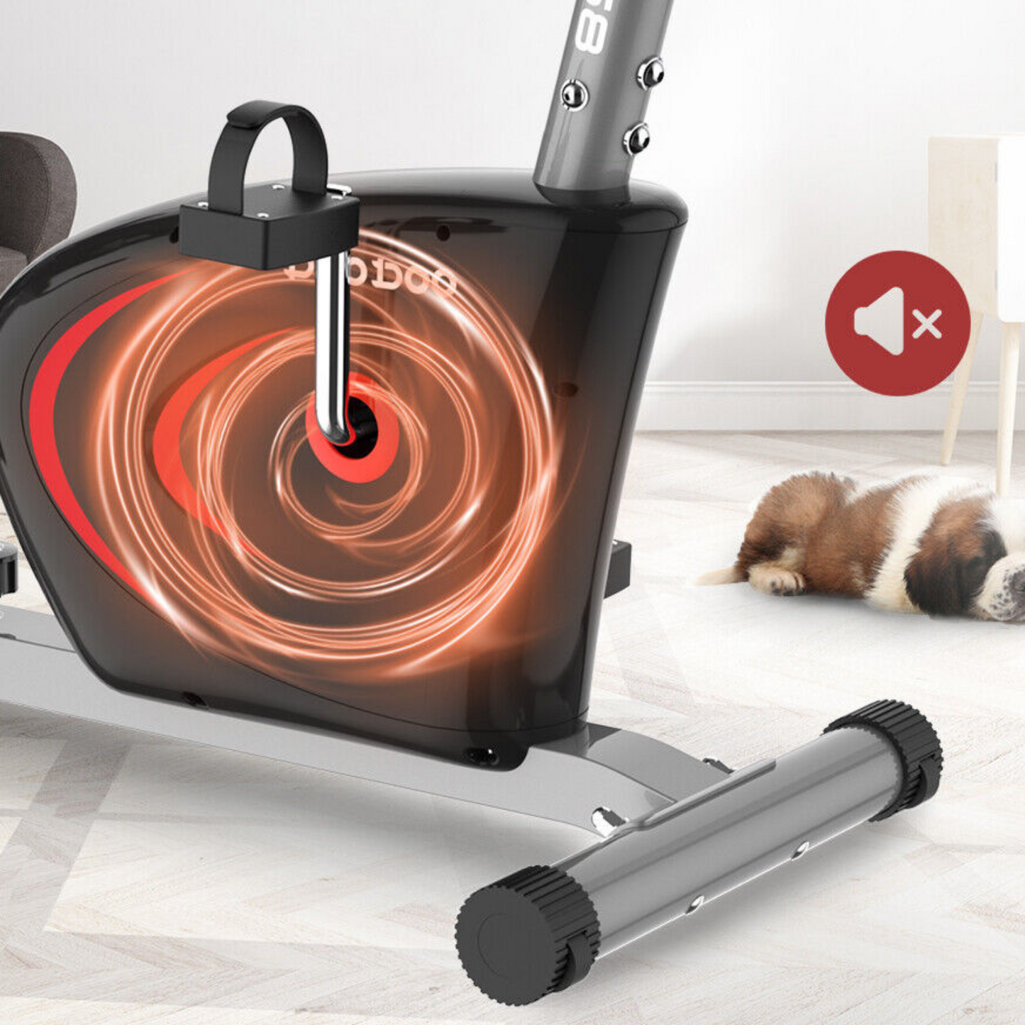 Compact Home Recumbent Exercise Bike Gym Equipment