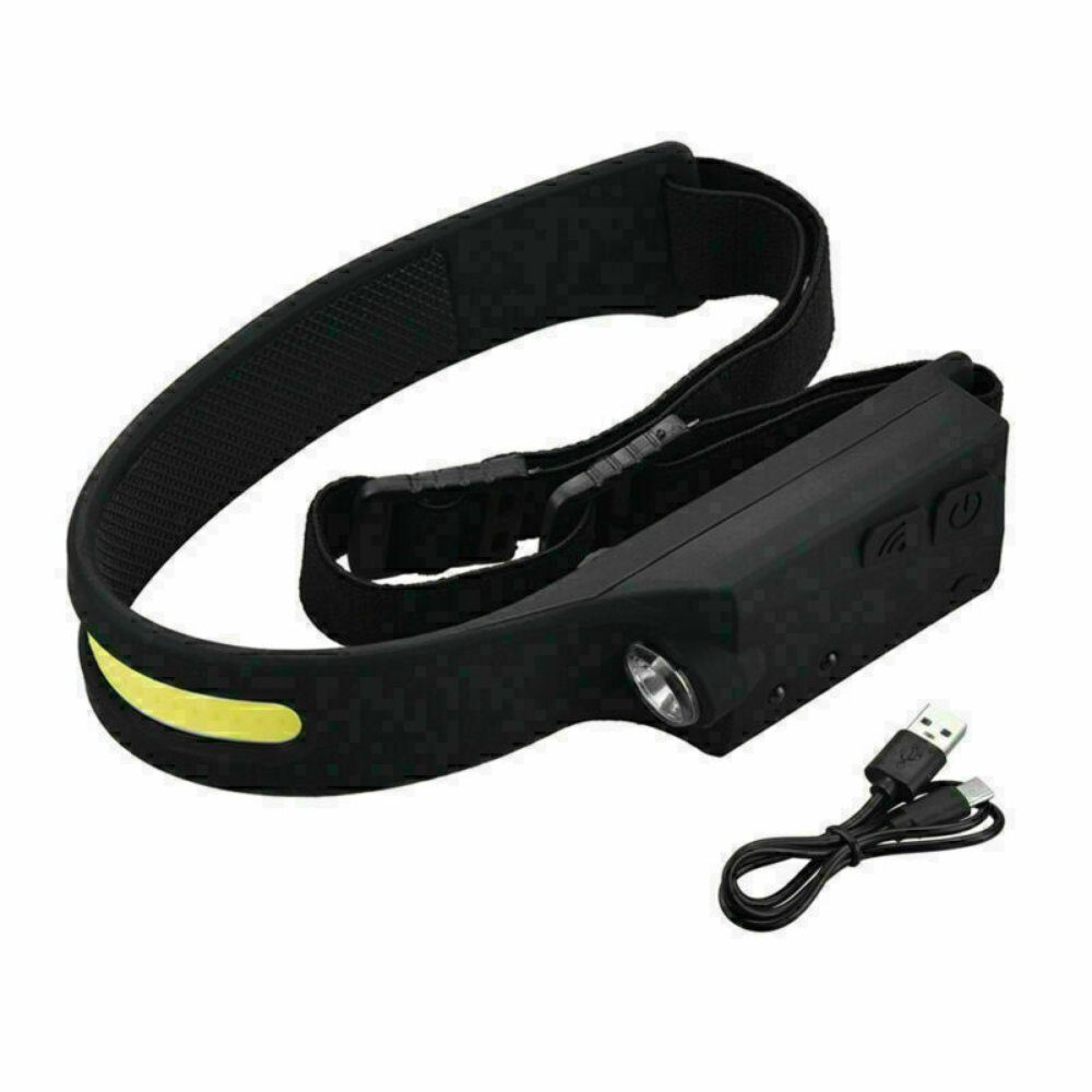 Waterproof LED Motion Headlamp for Running and Hiking