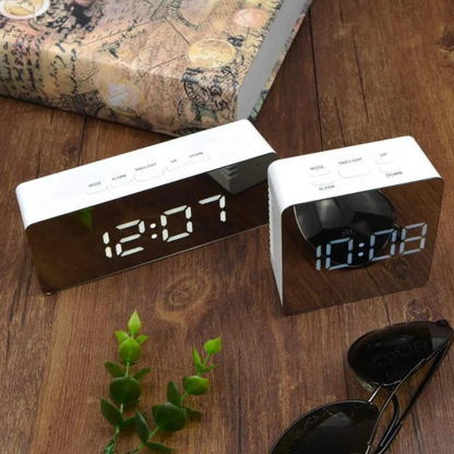 Sleek Modern LED Digital Desk Alarm Clock