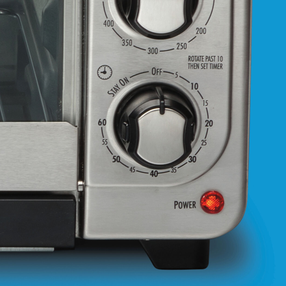 Compact Space Saving Kitchen Toaster Oven