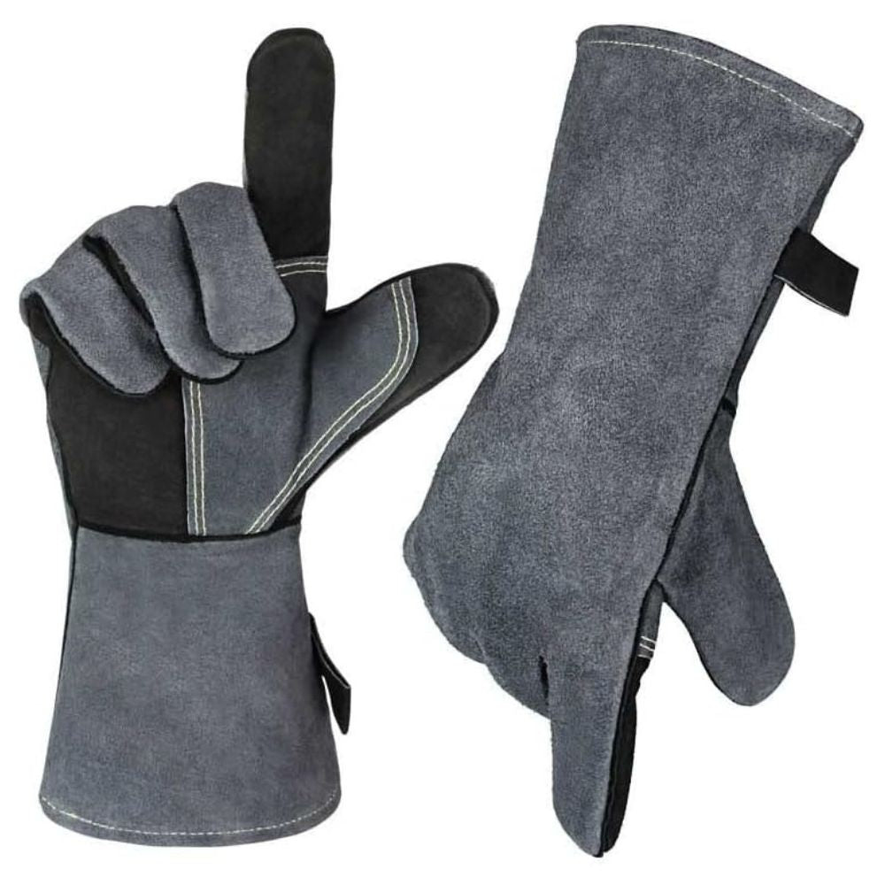 Heavy Duty Heat Proof Grill Gloves BBQ Mitts