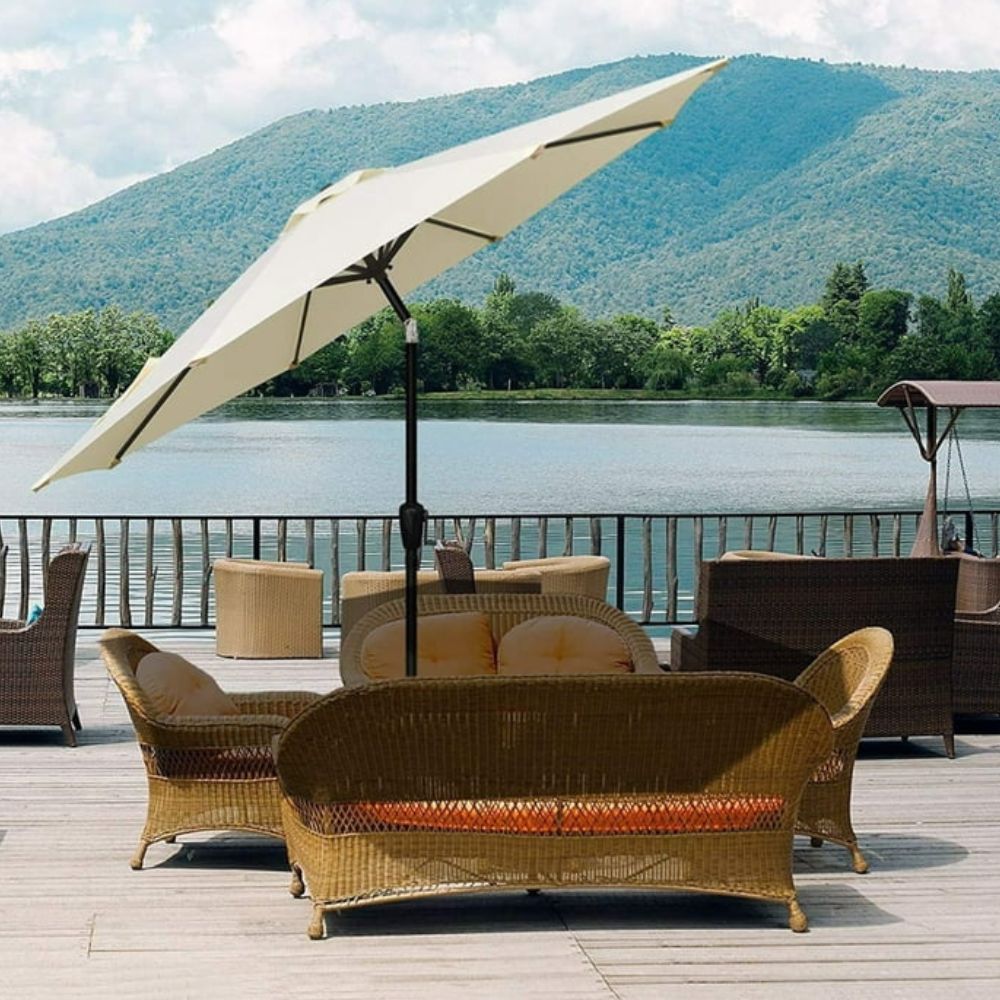 Waterproof Garden Yard Sun Shade Umbrella