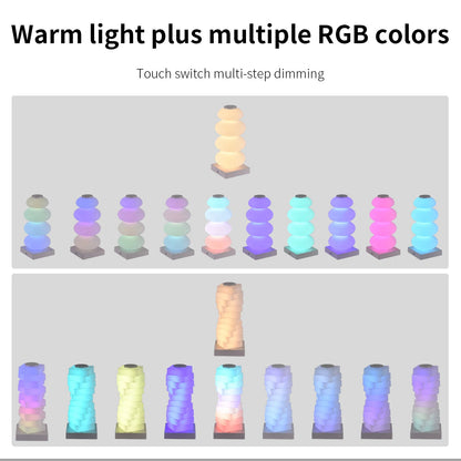 Colorful Touch Table Desk Lamp