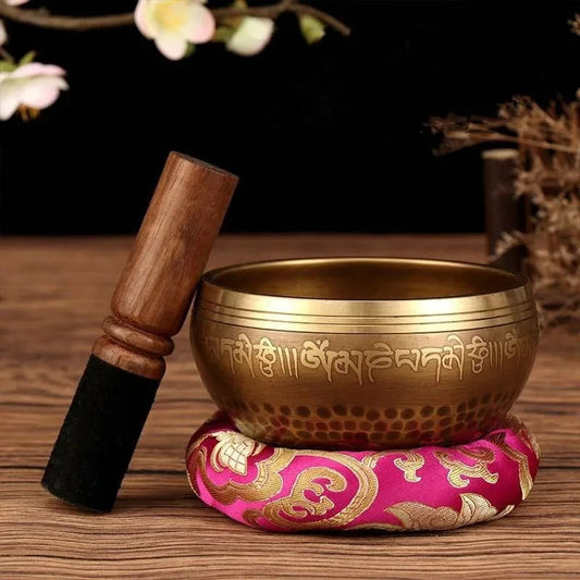 Authentic Tibetan Sound Healing Bowl Set for Meditation - Pexav