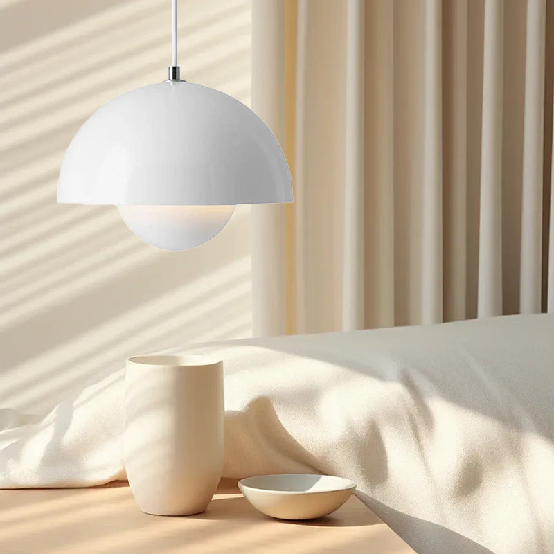 Vibrant Circular Hanging Lamp Fixture - Pexav