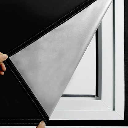 Thermal Black Window Shade Blocker Curtain