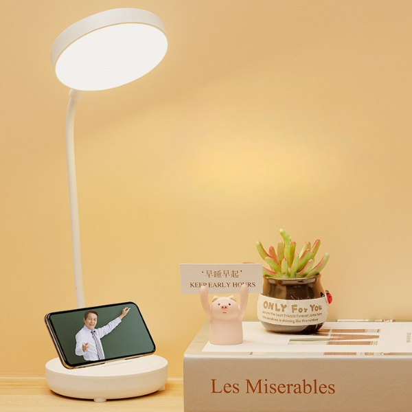 Smart Desk Light with Adjustable Brightness Control