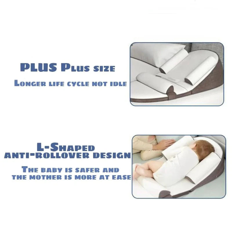 Comfortable Baby Sleep Wedge Pillow for Newborns