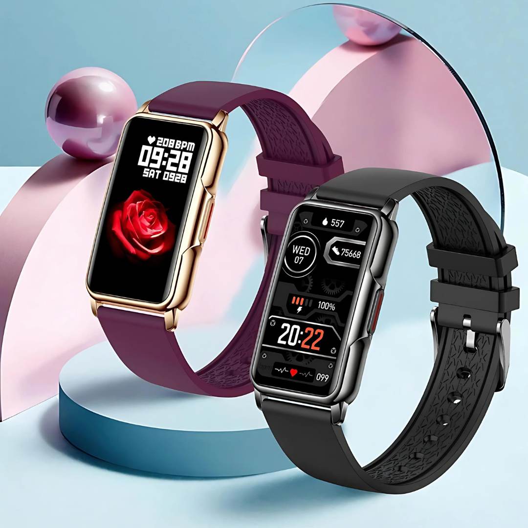 Waterproof Fitness Tracker Watch with Daily Activity Monitor