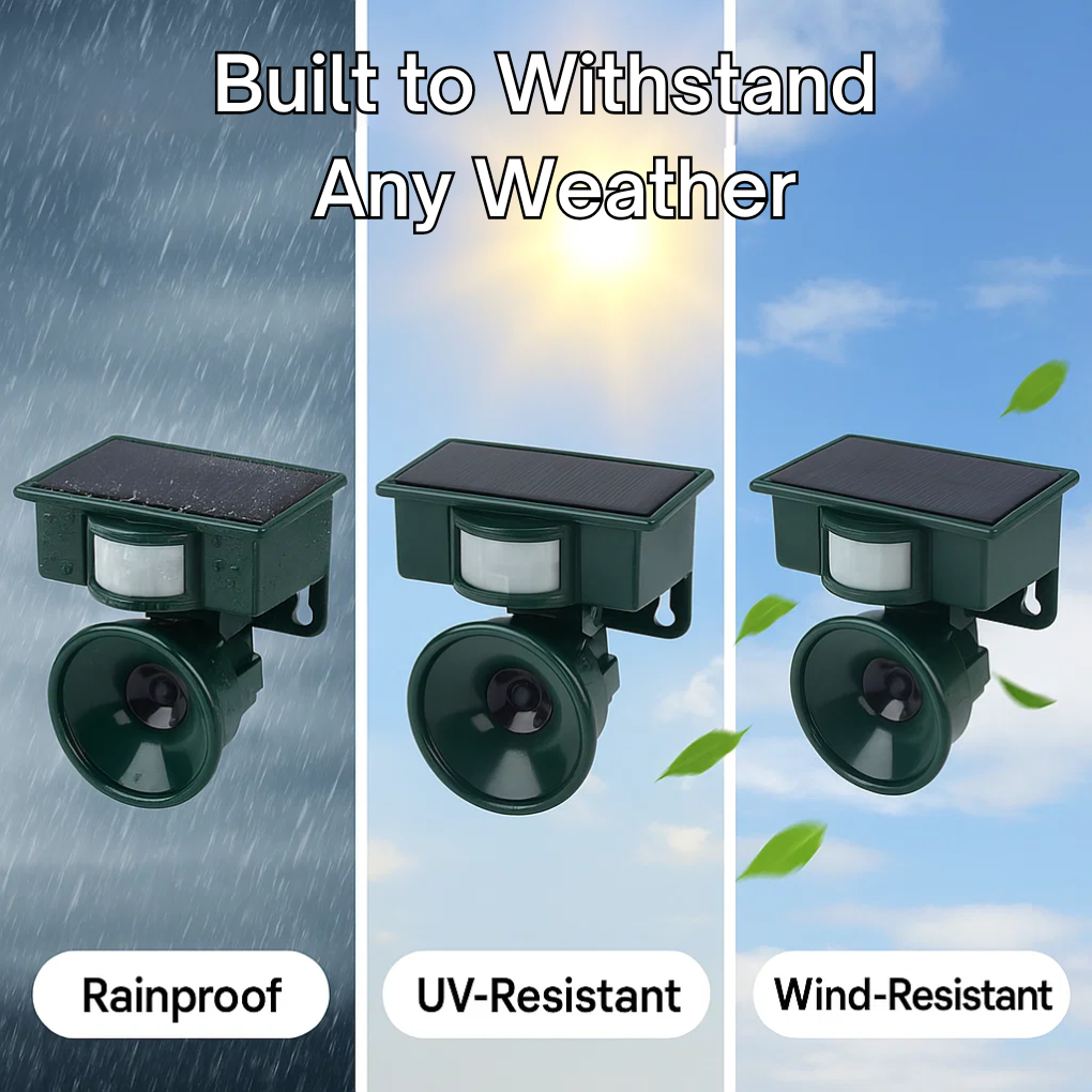 Automatic Bird Repellent Device for Garden