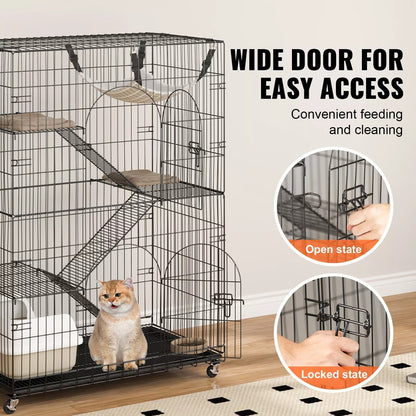Safe Pet Cat Playpen Habitat
