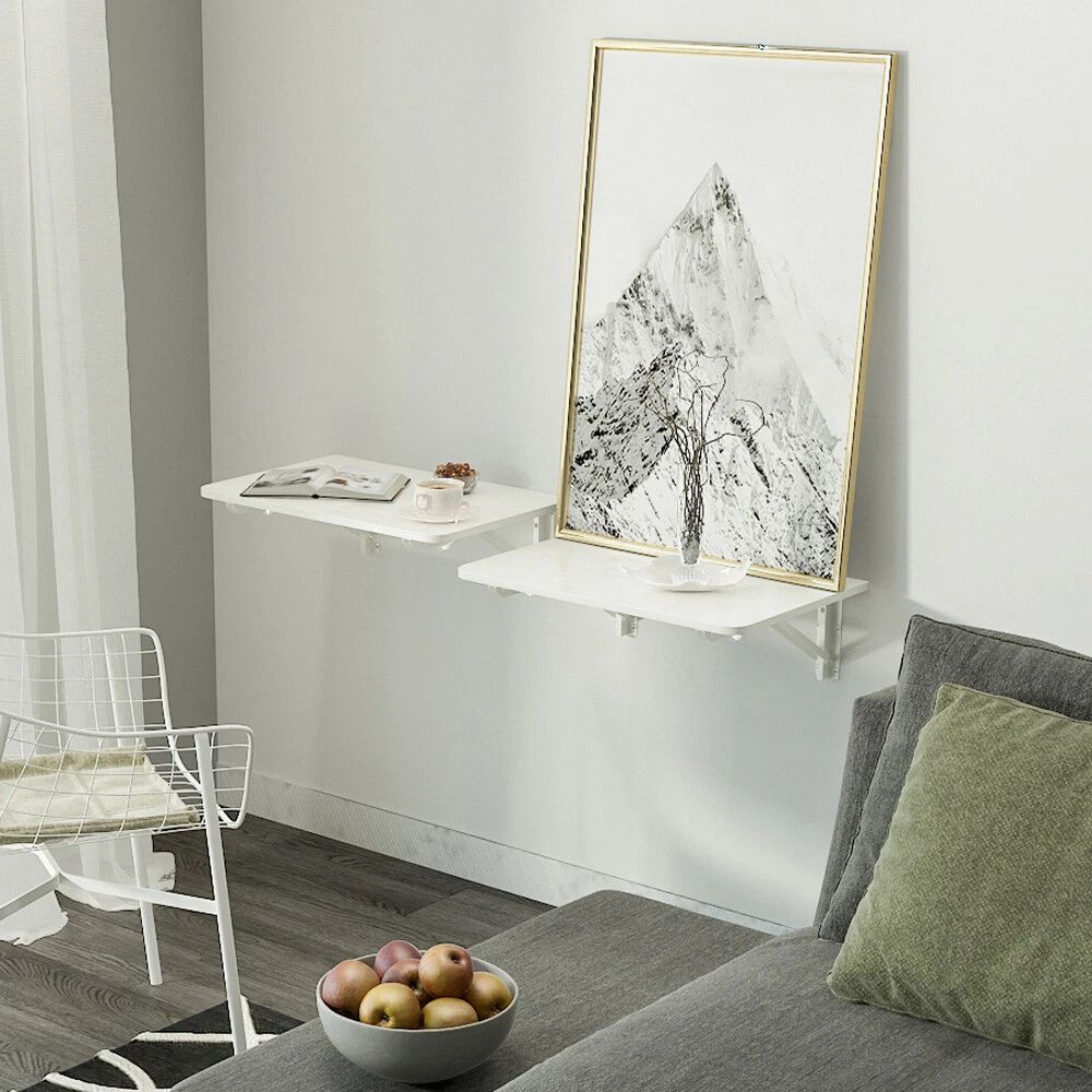 Space Saving Foldable Home Office Desk Table