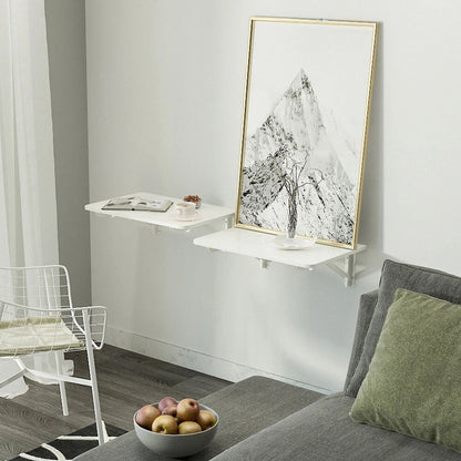 Space Saving Foldable Home Office Desk Table