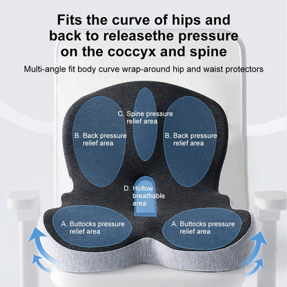 Comfortable Back Support Cushion for Chairs