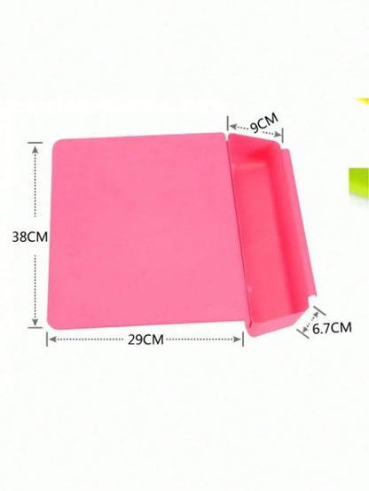 Space Saving Wooden Board with Storage Tray