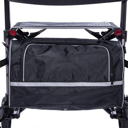Sturdy Adjustable Walking Aid Rollator Walker