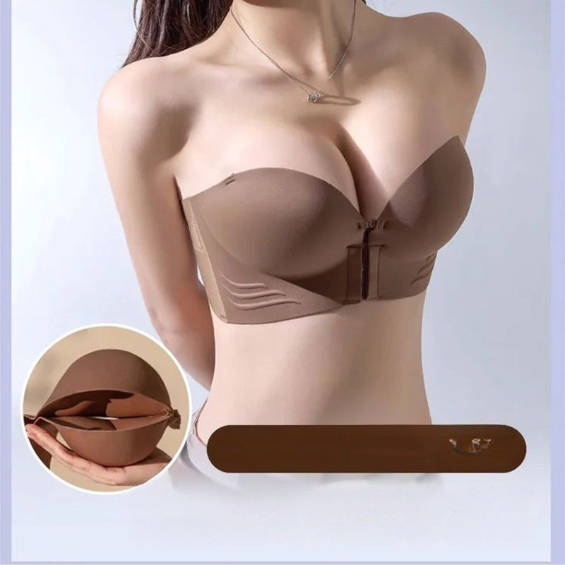 Comfortable Backless Bra with Easy Front Clasp
