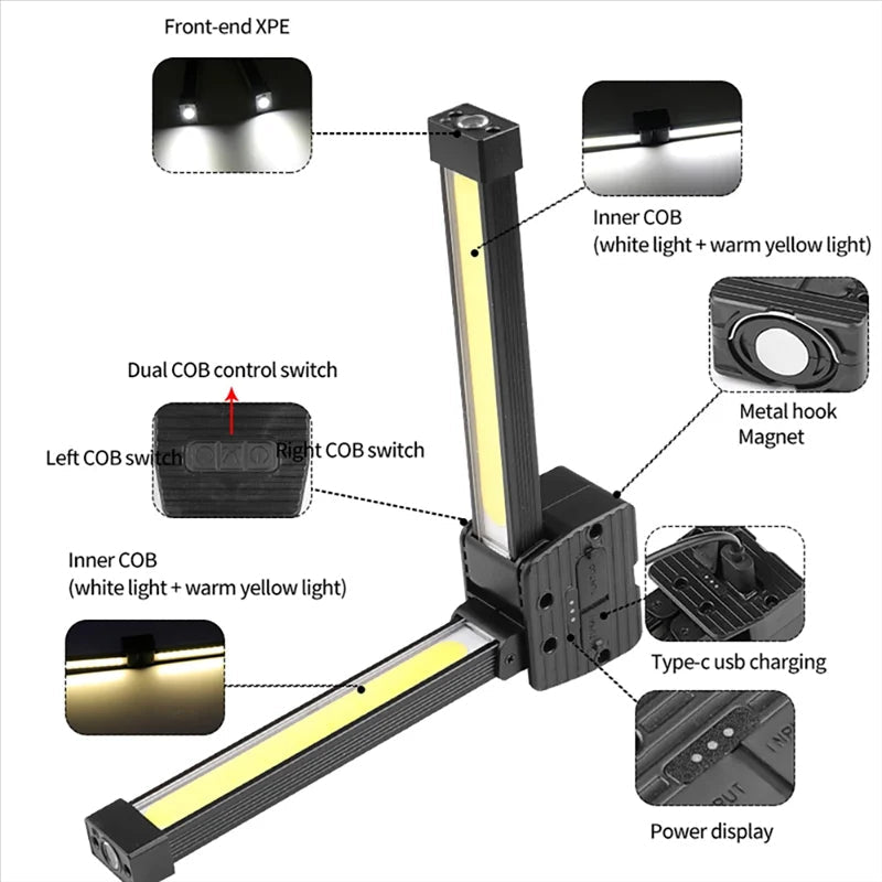 Portable Powerful LED Work Lamp