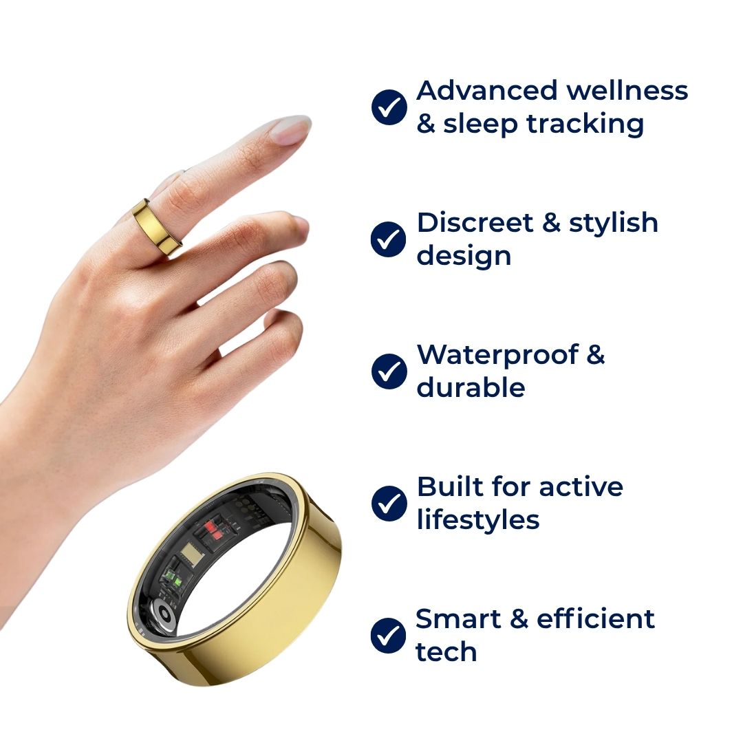 Waterproof Fitness Tracker Smart Ring