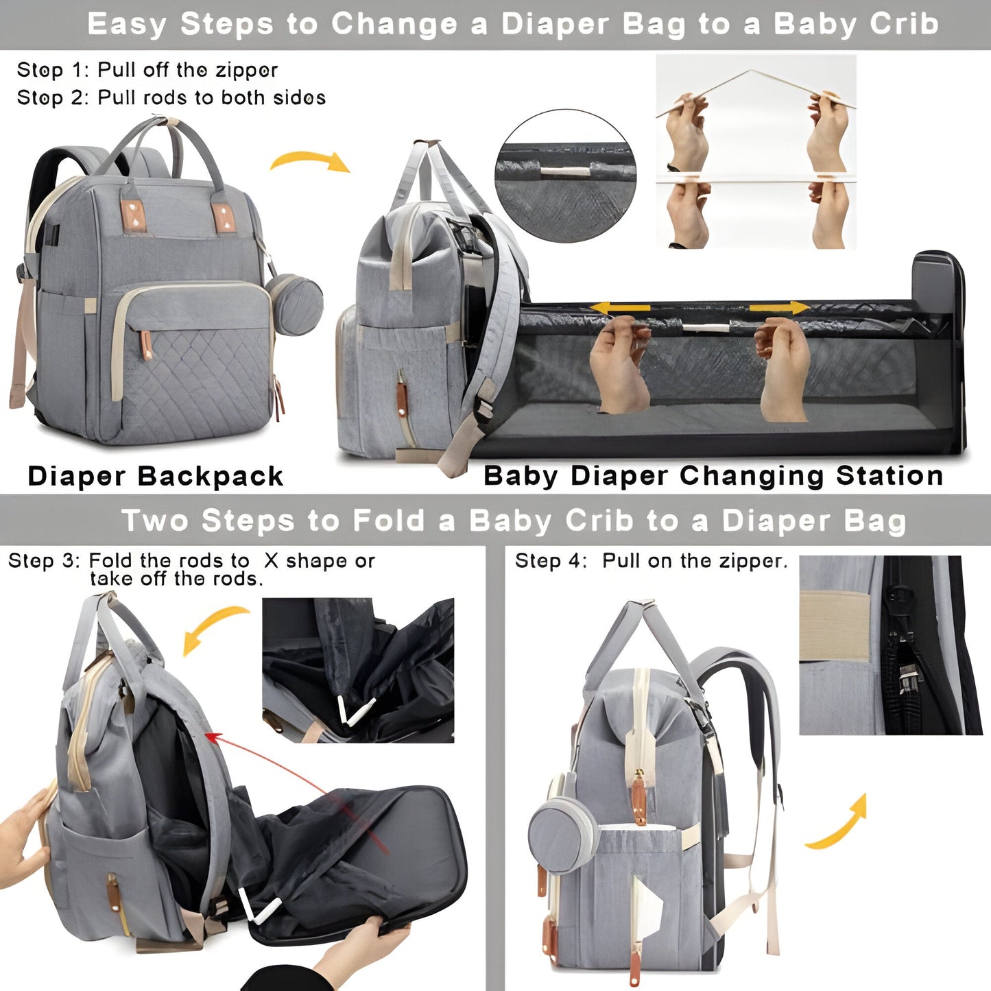 Portable Baby Travel Bed