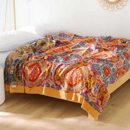 Soft Reversible Quilt for Comfortable Sleeping