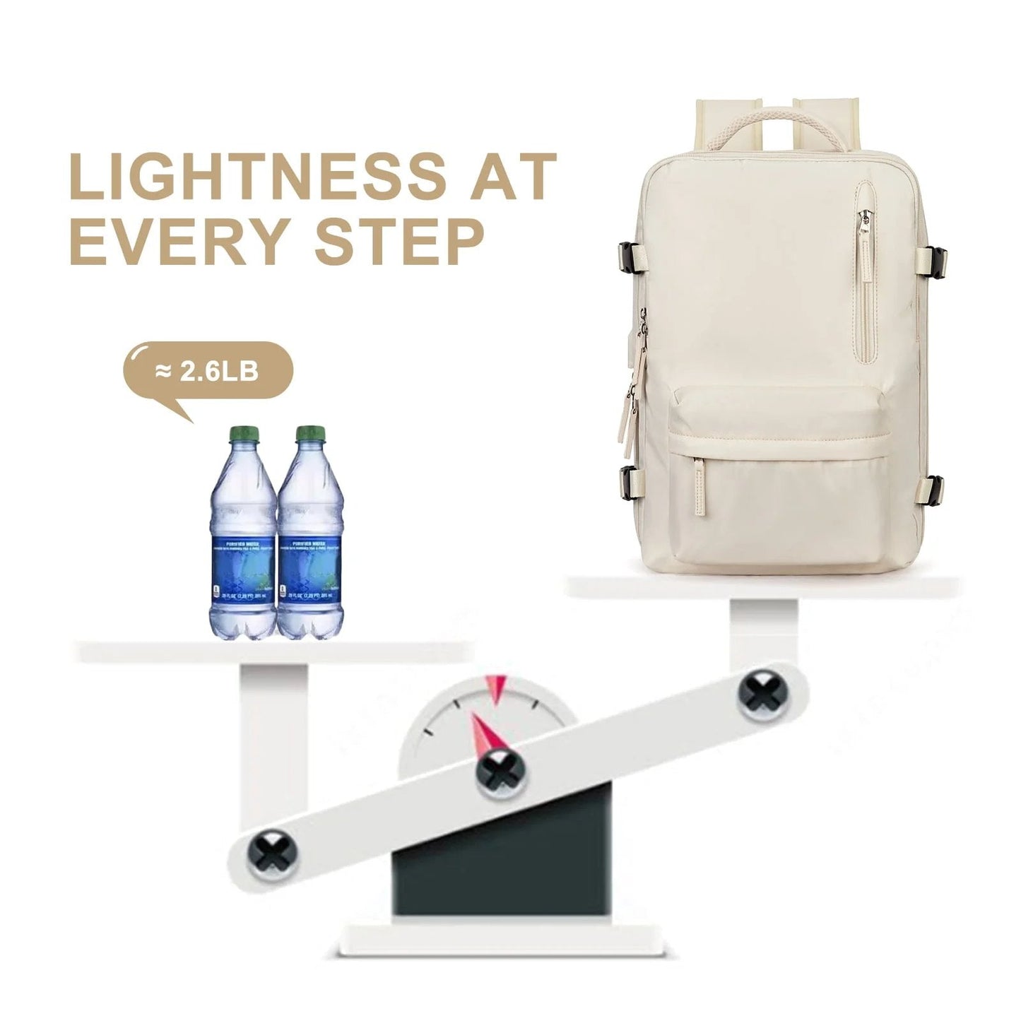 Waterproof Women's Hiking Laptop Backpack 35L