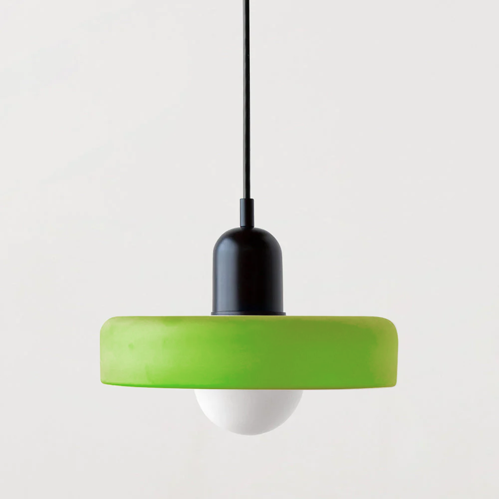 Stylish Glass Pendant Light Colorful Hanging Ceiling Lamp