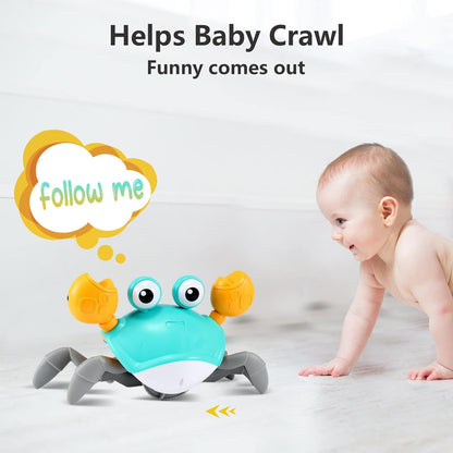 Colorful Crab Baby Development Toy
