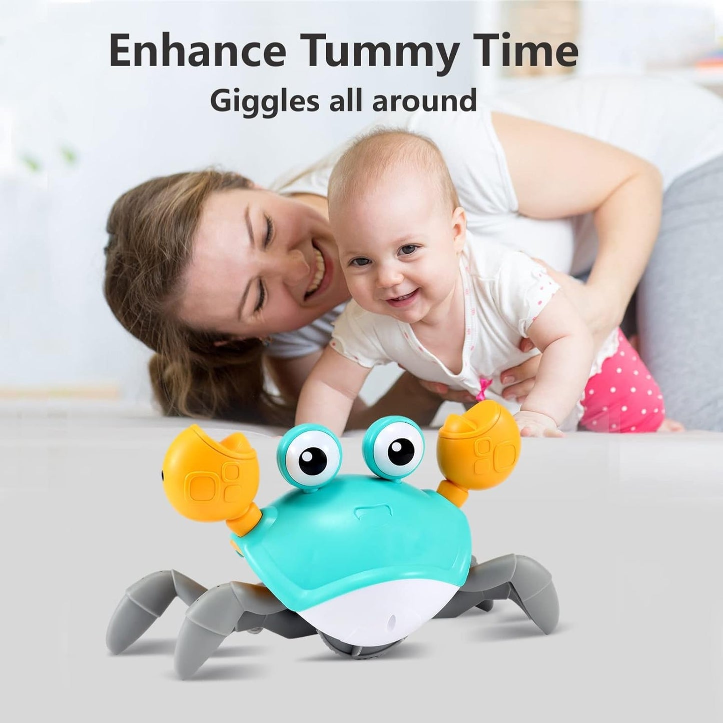 Colorful Crab Baby Development Toy