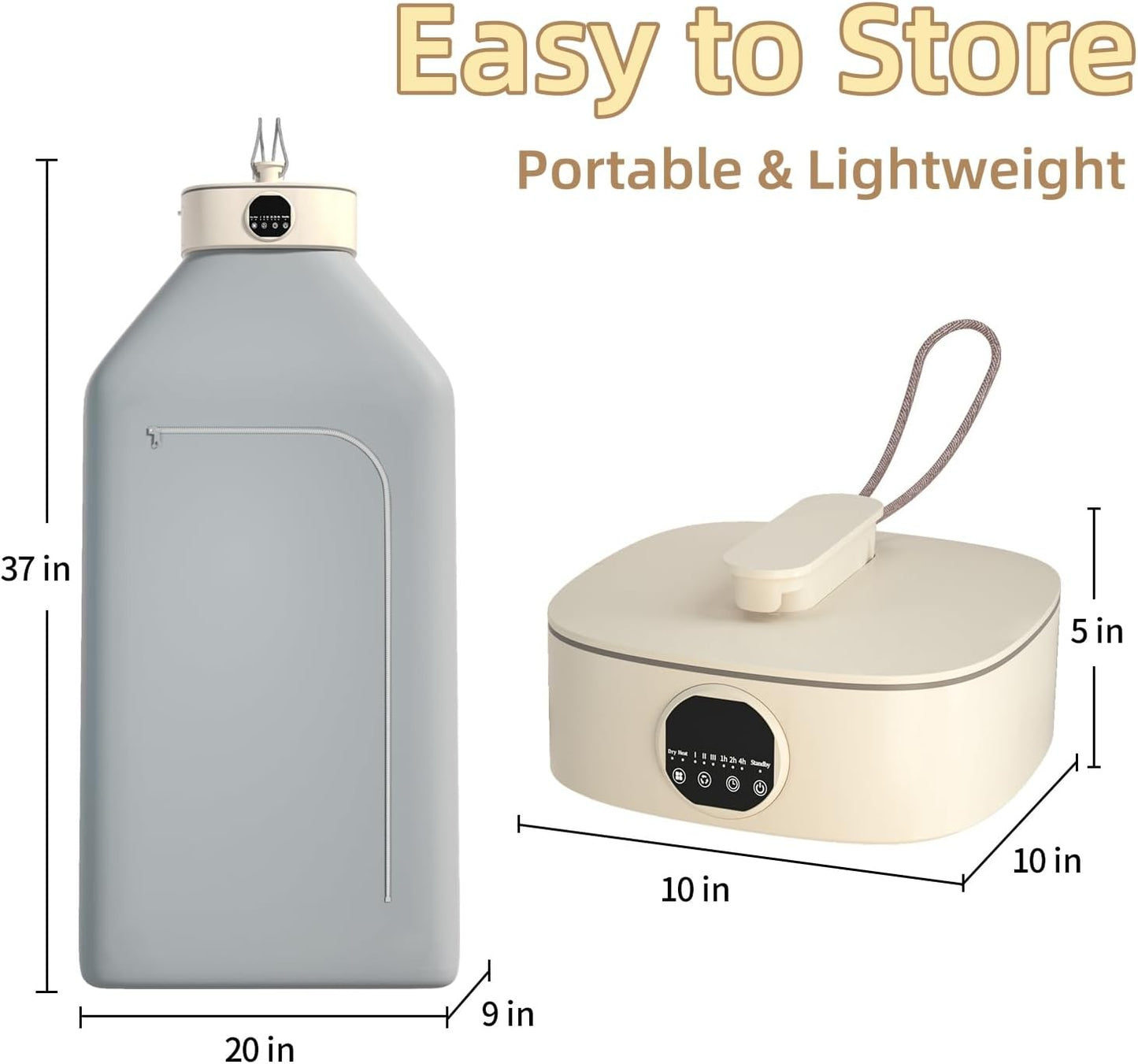 Space Saving Electric Clothes Dryer