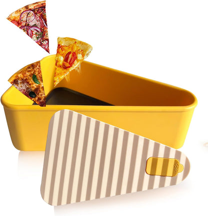 Stackable Pizza Keeper Box with 2 Compartments