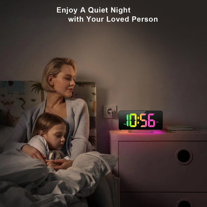 Large Display Digital Calendar Clock with Alarm Reminders
