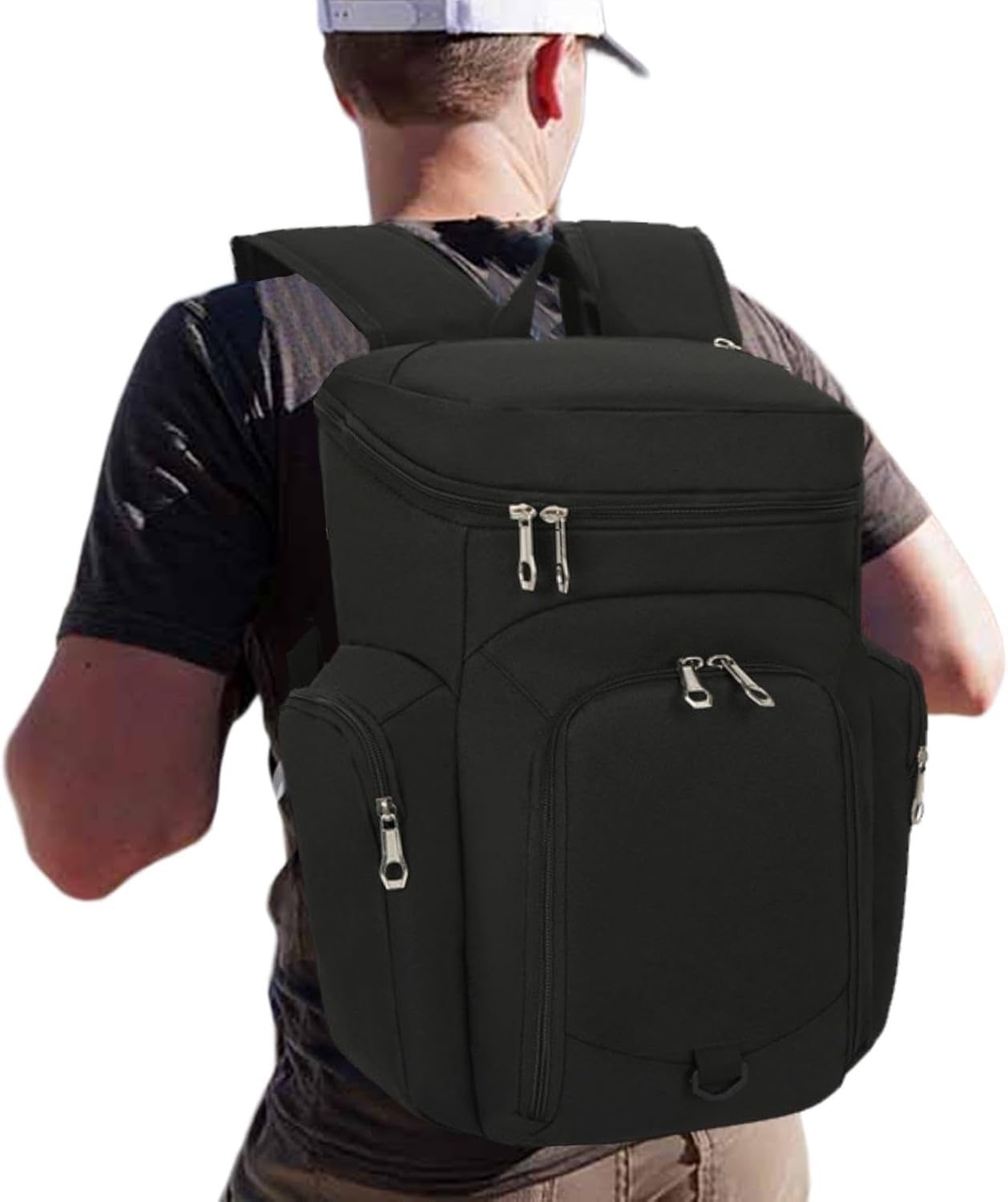 Big 30L Athletic Gym Backpack with Water Resistant Base - Pexav