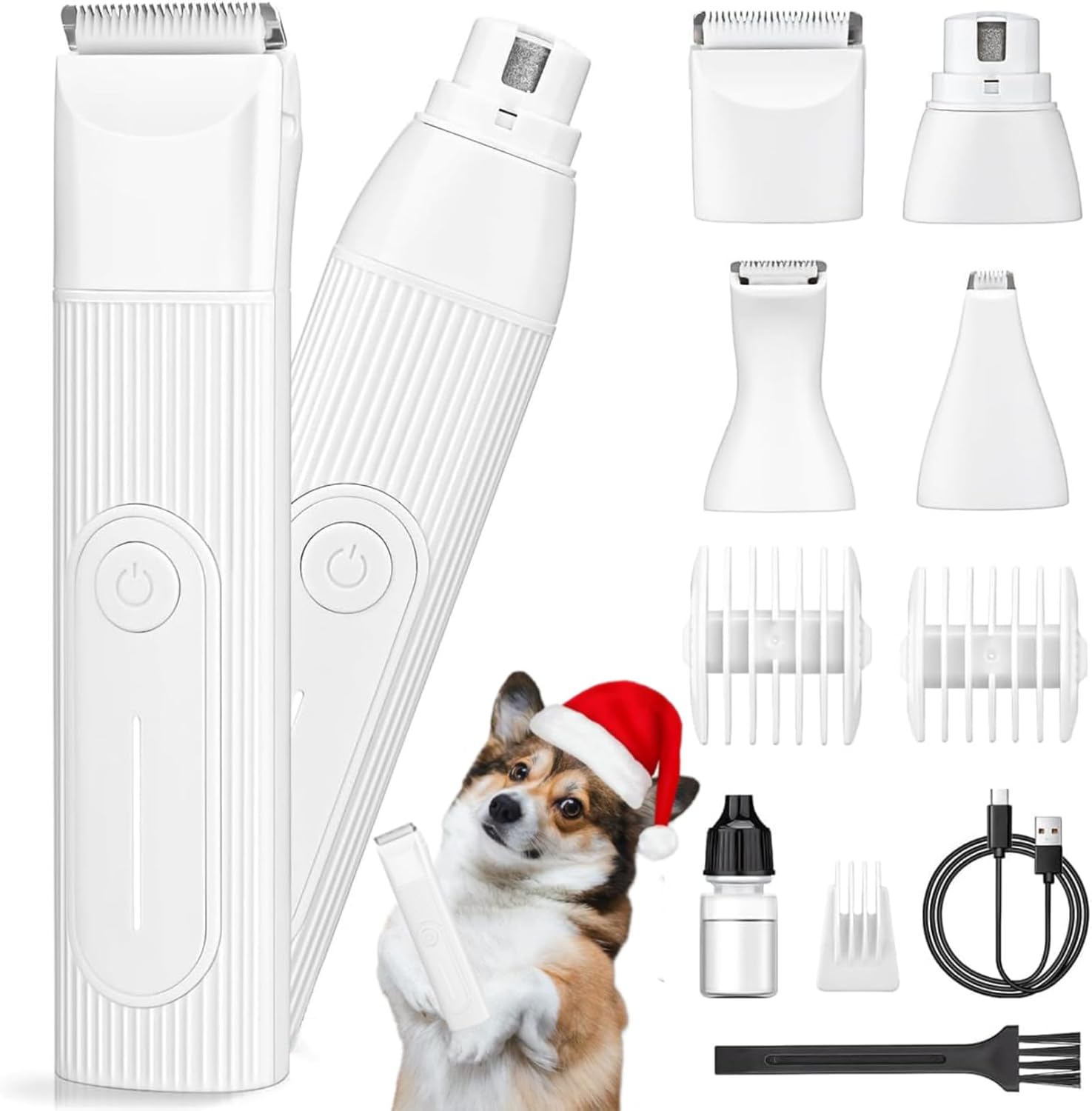 Portable Pet Grooming Kit with Nail Trimmer - Pexav