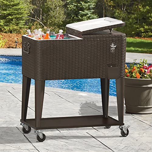 Big Wheel Outdoor Party Cooler Ice Chest Box - Pexav