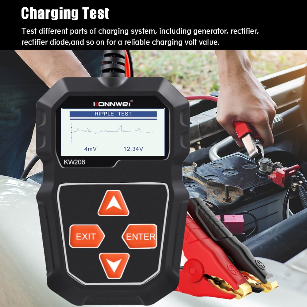 Auto Battery Voltage Test Tool