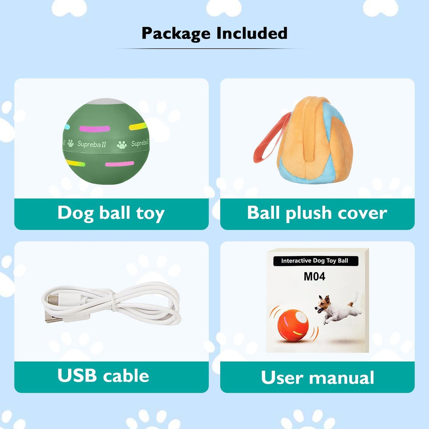 Fun Bouncy Pet Ball Toy