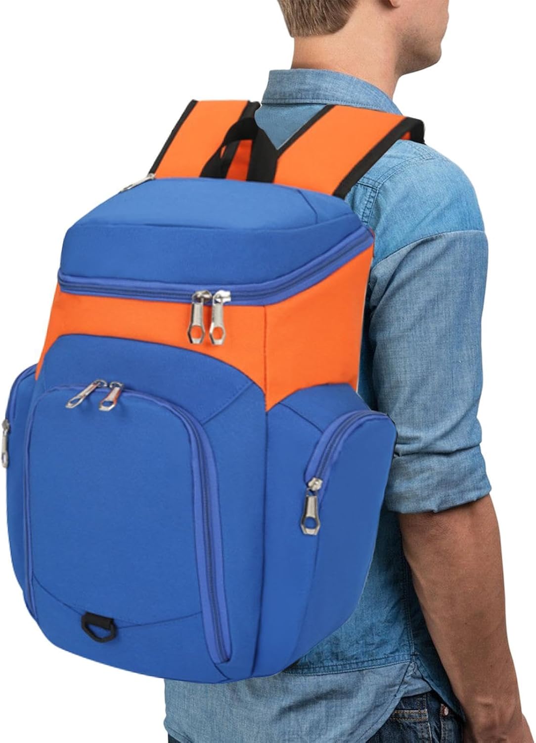 Big 30L Athletic Gym Backpack with Water Resistant Base