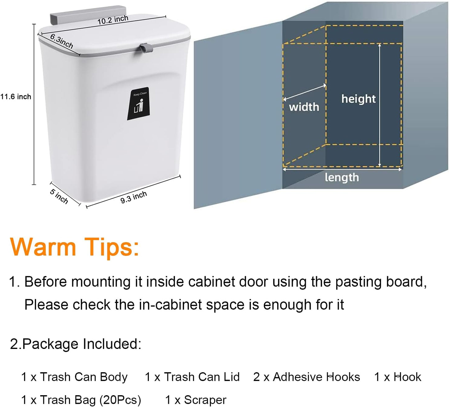 Compact 2.4 Gallon Kitchen Composter for Home Use