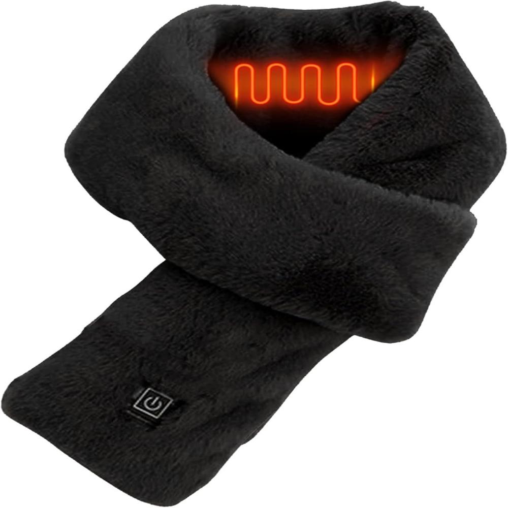 Warm Rechargeable Faux Fur Neck Scarf