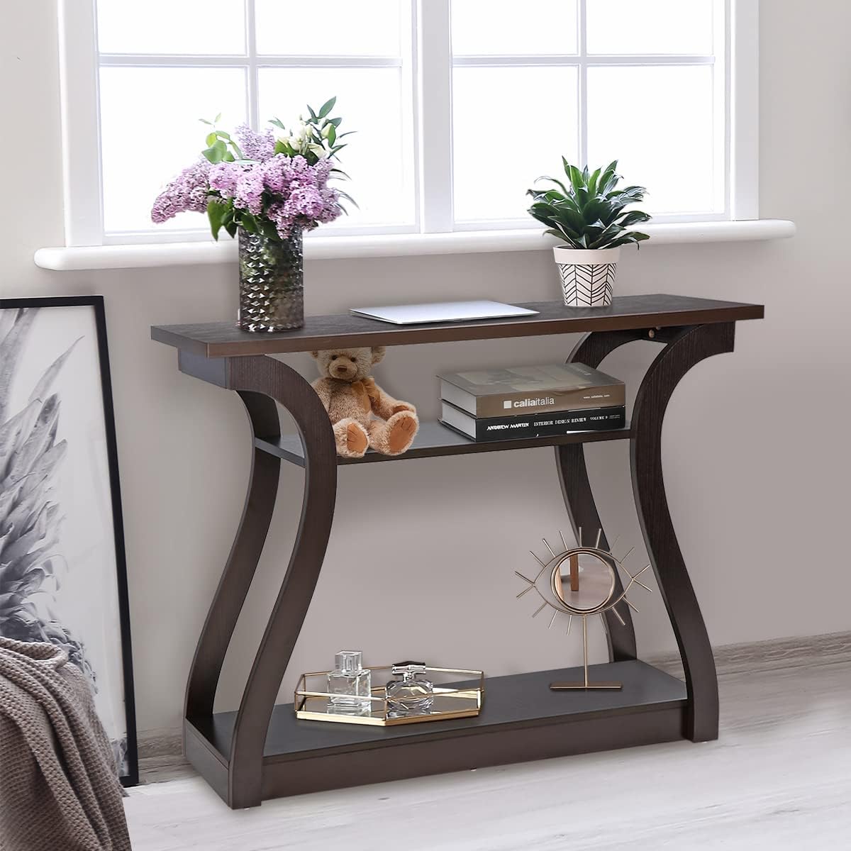 Slim Entryway Table for Living Room and Hall