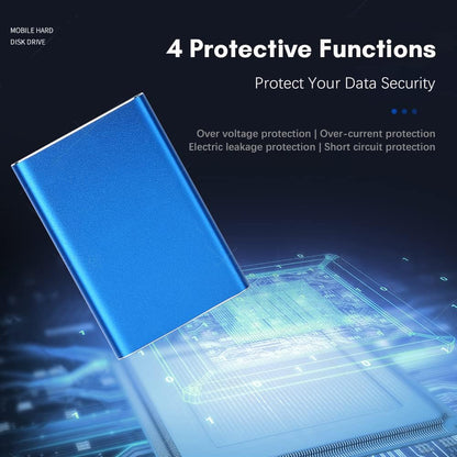 Compact 1TB USB 3.0 External Hard Drive with Fast Data Transfer