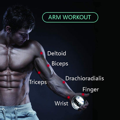 Compact Hand Wrist Exercise Ball Trainer
