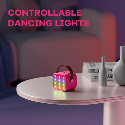 Compact Bluetooth Karaoke System with Microphones