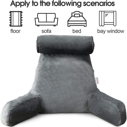 Comfortable Bed Rest Pillow with Back Support