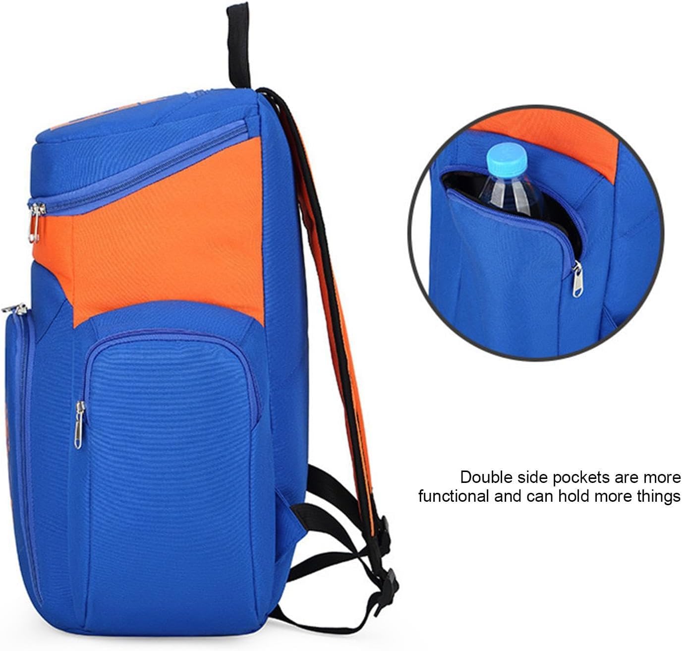 Big 30L Athletic Gym Backpack with Water Resistant Base