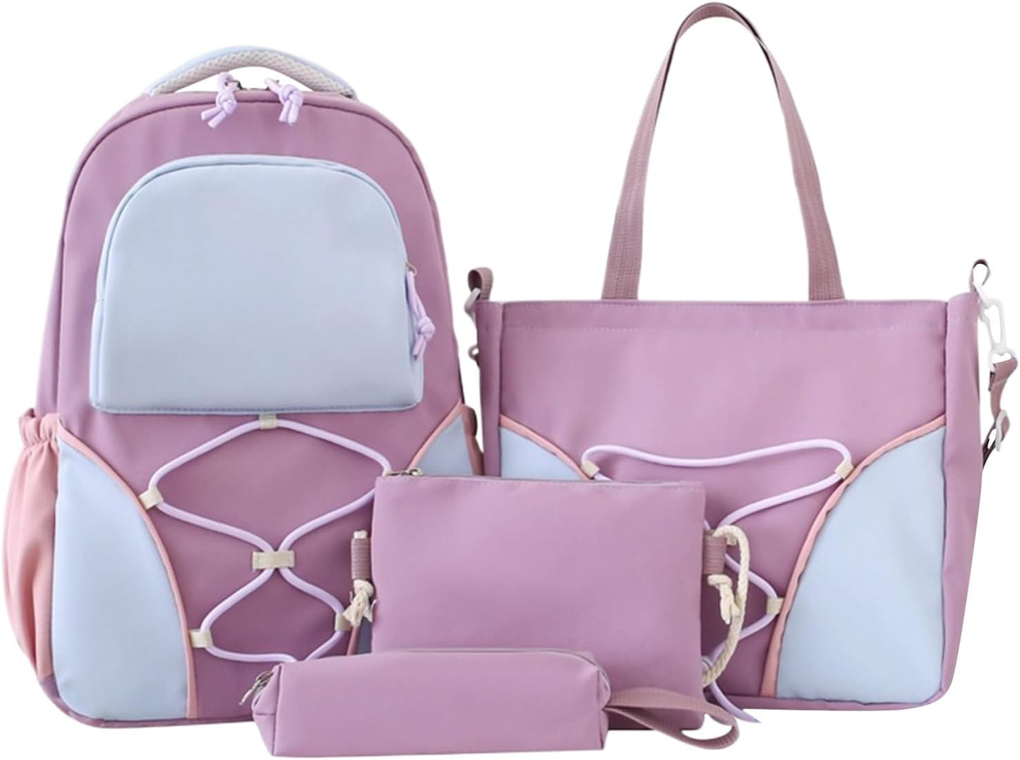 Big Kids Backpack Set with Pencil Case & Lunch Bag