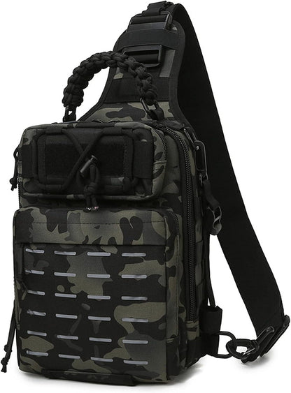 Waterproof Fishing Tackle Bag with Multiple Pockets